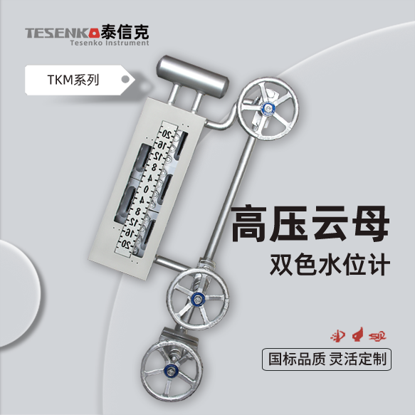 无盲区高压云母双色水位计