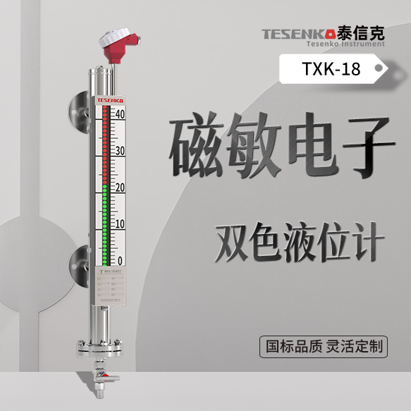 磁敏电子双色液位计2.0